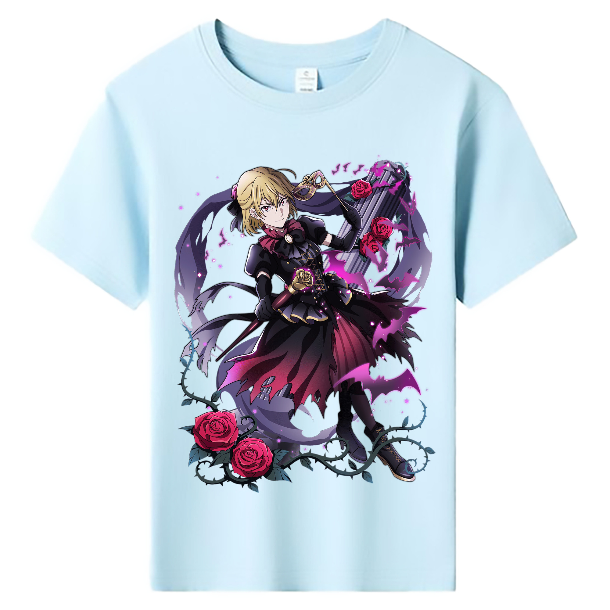 （画像用） 文豪ストレイドッグス Bungo Stray Dogs 綿100％キッズTシャツ（フロントプリント）